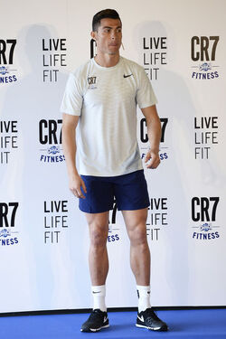 Cristiano Ronaldo presents CR7 Crunch Fitness in Madrid Cristiano Ronaldo presents CR7 Crunch Fitness in Madrid