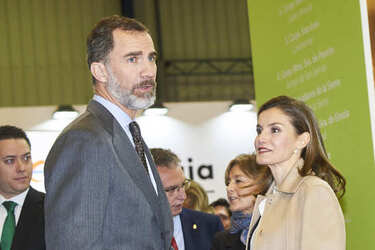 Queen Letitia attends AGROEXPO in Don Benito