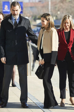 Queen Letitia attends AGROEXPO in Don Benito