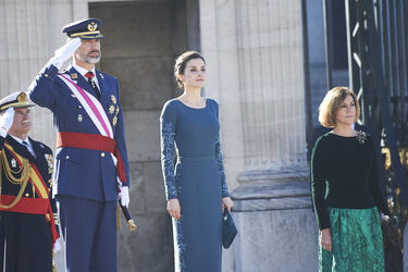 Spanish Royals Celebrate New Year s Military Parade 2017