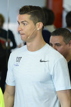 Cristiano Ronaldo presents CR7 Crunch Fitness in Madrid Cristiano Ronaldo presents CR7 Crunch Fitness in Madrid