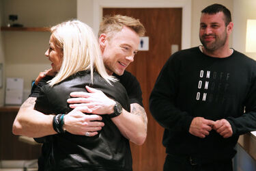Ronan Keating makes fans dreams come true by surprising them at Holiday Inn Express