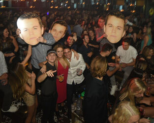 American actor Rob Lowe celebrates his son John Owen Lowe s 21st birthday in Caesars Palace Las Vegas American actor Rob Lowe celebrates his son John Owen Lowe s 21st birthday in Caesars Palace Las Vegas