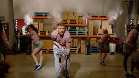 Kelly Brook and Freddie Flintoff Step Up Get Down for Red Nose Day