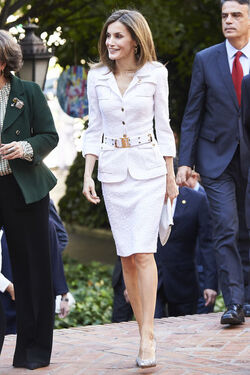Queen Letizia attends A new Ibero American cooperation Seminar