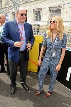 Sienna Miller and other celebrities Attend The Inaugural Formula E Race In Rome