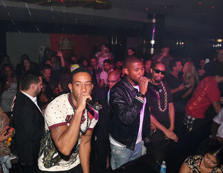 Usher Celebrates Album Release Party with Ludacris Lil Jon Lea Michele Wilmer Valderrama and More at 1 OAK Las Vegas Usher Celebrates Album Release Party with Ludacris Lil Jon Lea Michele Wilmer Valderrama and More at 1 OAK Las Vegas