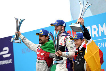 Britain s Sam Bird Wins First Ever Formula E Race In Rome Italy