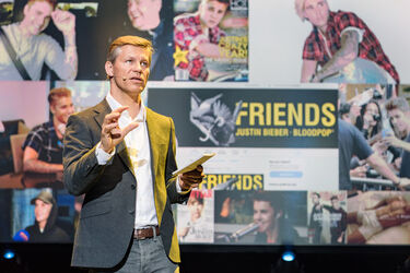 Global stars attend Universal Music Inside event at Mercedes Benz Arena Berlin including Bill Murray Jared Leto Shania Twain and more..