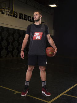 Jack Butland England and Stoke City goalkeeper swapping the football pitch for the basketball court for the launch of NBA 2K18 Jack Butland England and Stoke City goalkeeper swapping the football pitch for the basketball court for the launch of NBA 2K18
