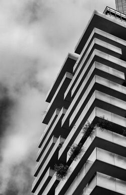 Architecture Porta Nuova gate Milan Italy