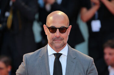 Actor Stanley Tucci at the 72nd Venice Film Festival