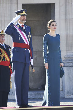 Spanish Royals Celebrate New Year s Military Parade 2017