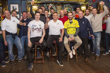 Cricket Legend Darren Gough Joined Die Hard Cricket Fans For Early Morning Ashes Screening