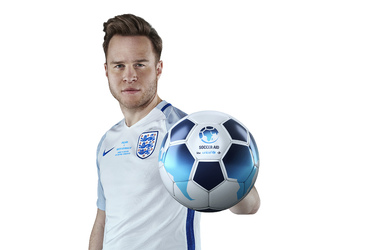 Olly Murs to Receive Fifth Cap for England In Soccer Aid for Unicef Match at Old Trafford in June Olly Murs to Receive Fifth Cap for England In Soccer Aid for Unicef Match at Old Trafford in June