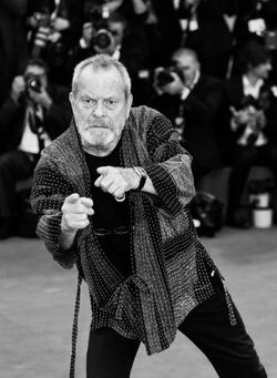 Register Terry Gilliam at the 72nd Venice Film Festival
