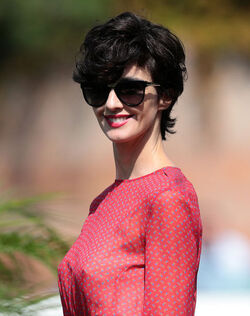 Actress Paz Vega and Orson Salazar at the 72nd Venice Film Festival Actress Paz Vega and Orson Salazar at the 72nd Venice Film Festival