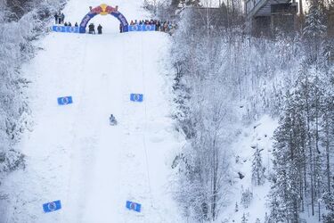 Red Bull Extreme Sledding in Yekaterinburg