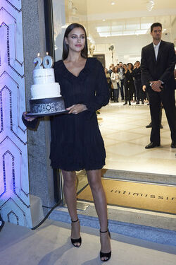 20 years Intimissimi with Irina Shayk