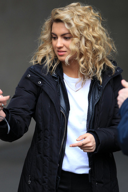 Singer Tori Kelly leaving BBC Radio One studios after promoting her new Unbreakable Smile album and new tour London Singer Tori Kelly leaving BBC Radio One studios after promoting her new Unbreakable Smile album and new tour London