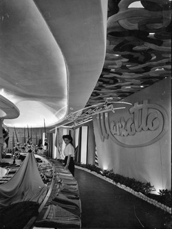 Fiera Campionaria di Vicenza 1948 Stand Lanificio Marzotto Fiera Campionaria di Vicenza 1948 Stand Lanificio Marzotto