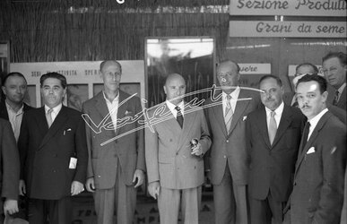 Fiera Campionaria di Vicenza 1954 Mario Scelba Ministro Consorzio Agrario di Vicenza Fiera Campionaria di Vicenza 1954 Mario Scelba Ministro Consorzio Agrario di Vicenza