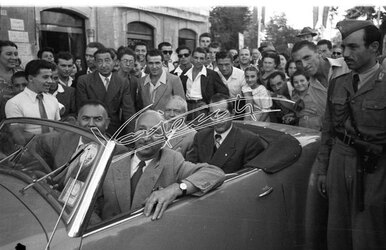 Fiera Campionaria di Vicenza 1948 Gino Bartali Fiera Campionaria di Vicenza 1948 Gino Bartali