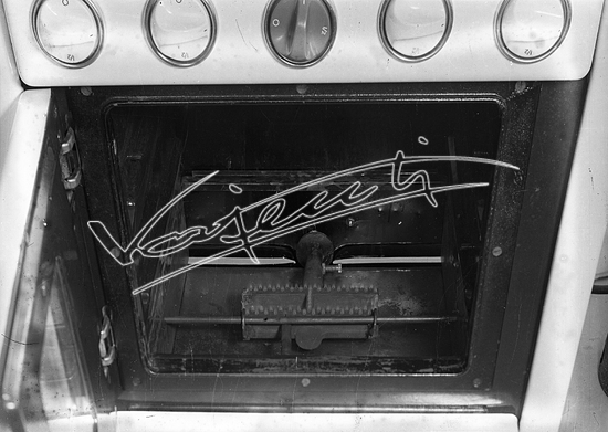 Smalteria Metallurgica Veneta. Lastra di vetro - negativo bianco e nero f.to mm 130X180