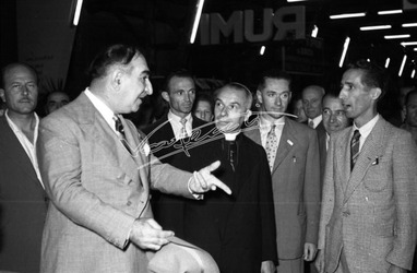 Fiera Campionaria di Vicenza 1949 Carlo Zinato Vescovo di Vicenza 