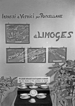 Fiera Campionaria di Vicenza 1953 Stand Società Kaolins Pates Ceramiques Fiera Campionaria di Vicenza 1953 Stand Società Kaolins Pates Ceramiques