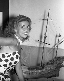 Abbe Lane e Xavier Cugat