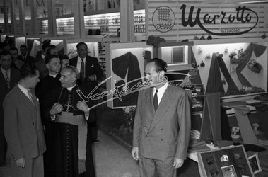 Fiera Campionaria di Vicenza 1950 Carlo Zinato Vescovo di Vicenza 