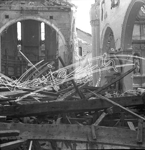 Cattedrale di Vicenza : Restauro 1945-1950. pellicola-negativo bianco e nero-24X24