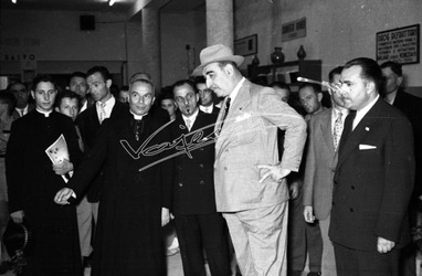 Fiera Campionaria di Vicenza 1949 Carlo Zinato Vescovo di Vicenza 