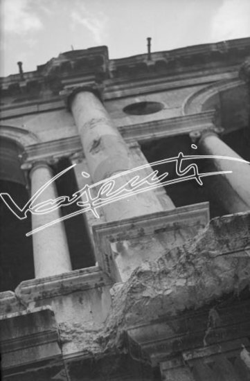 Basilica Palladiana : restauro 1947-1951. pellicola - negativo bianco e nero fto mm 60x90
