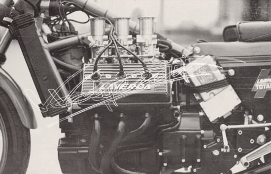 Moto Laverda Breganze : Mod. 1000 V6. digitale bianco e nero 23 MB