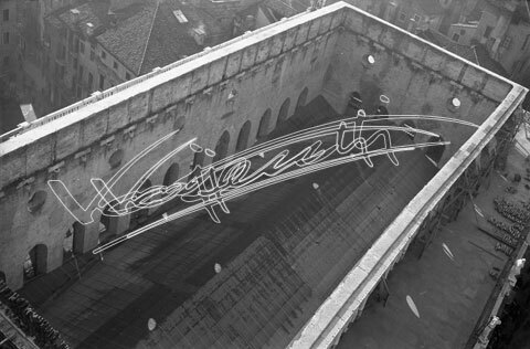 Basilica Palladiana : restauro 1947-1951. pellicola - negativo bianco e nero fto mm 60x90