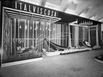 Fiera Campionaria di Vicenza 1952 Stand Italviscosa