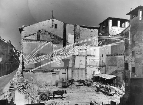G.Galla libreria Editrice : "Canton de Galla". Stampa su carta fotografica bianco e nero fto mm 180x240