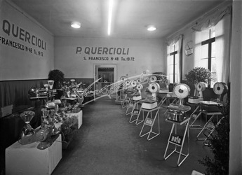 Fiera Campionaria di Vicenza 1951 Stand P. Quercioli Bilance Roto