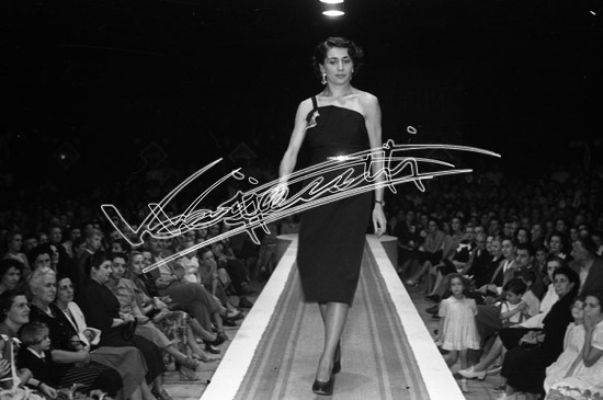 Fiera Campionaria di Vicenza 1949: Moda. Pellicola - negativo bianco e nero f.to mm 24X36