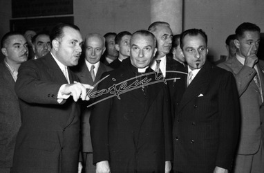 Fiera Campionaria di Vicenza 1949 Carlo Zinato Vescovo di Vicenza 