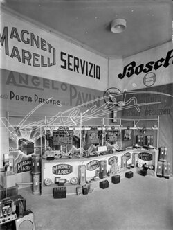 Fiera Campionaria di Vicenza 1946 Stand ditta Angelo Pavan Fiera Campionaria di Vicenza 1946 Stand ditta Angelo Pavan