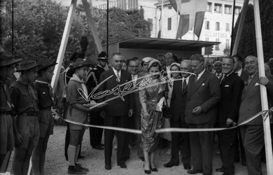 Fiera Campionaria di Vicenza 1955 Inaugurazione