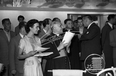 Fiera Campionaria di Vicenza 1950 Carlo Zinato Vescovo di Vicenza 