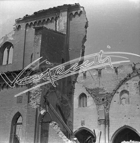 Cattedrale di Vicenza : Restauro 1945-1950. pellicola-negativo bianco e nero-24X24