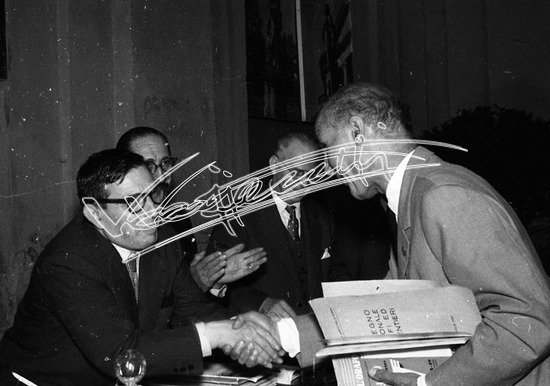 Fiera Campionaria di Vicenza 1955. Pellicola - negativo bianco e nero f.to mm 24X36