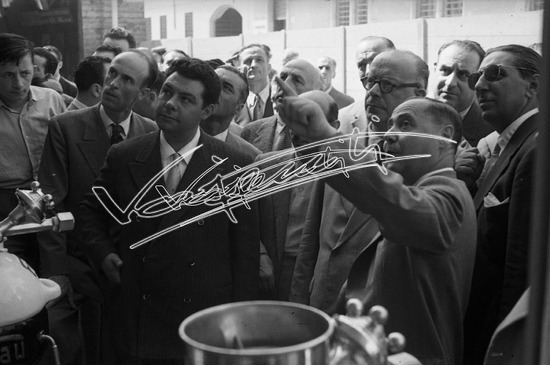 Fiera Campionaria di Vicenza 1949: Alberto Giovannini. Pellicola - negativo bianco e nero f.to mm 24X36