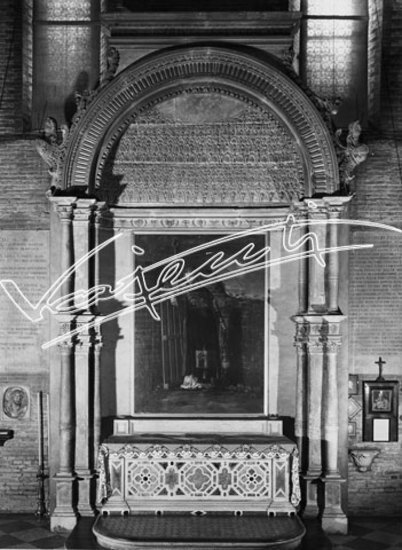 Chiesa di San Lorenzo. lastra di vetro - negativo bianco e nero fto mm 130x180