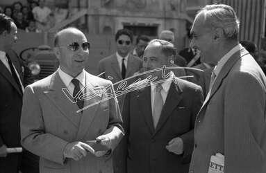 Fiera Campionaria di Vicenza 1954 Mario Scelba Ministro Fiera Campionaria di Vicenza 1954 Mario Scelba Ministro